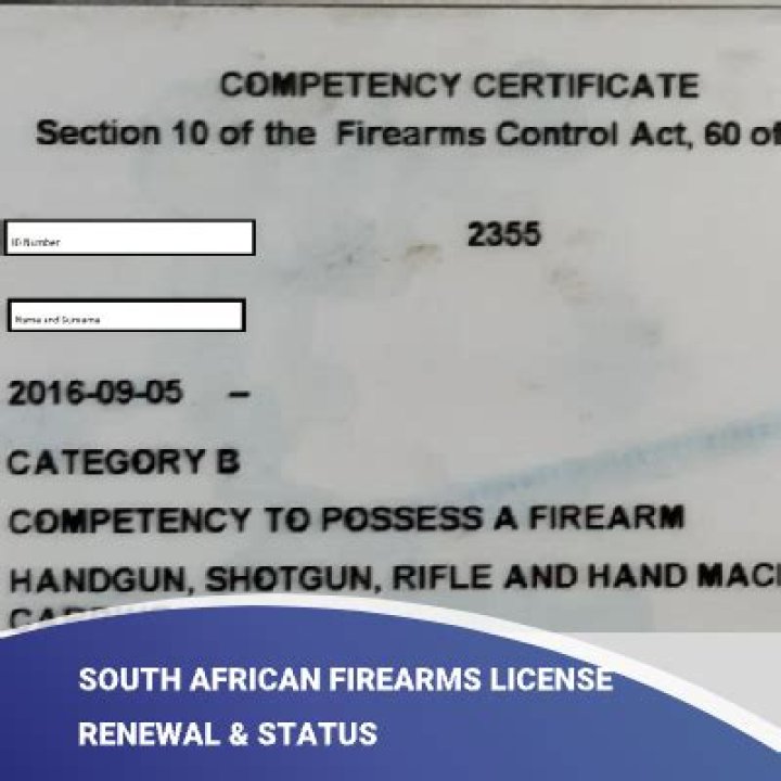 South Africa Gun Competency Test PDF: Full Study Guide & Exam Rules