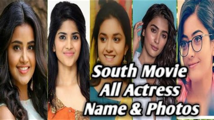 South Indian Actress Name List with Photo PDF – Download Complete Cast Guide
