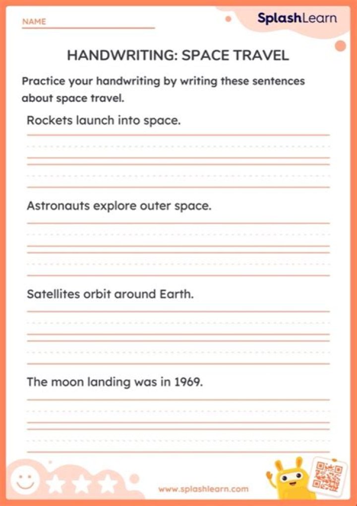 Free Space Travel Worksheet PDF for Students & Enthusiasts
