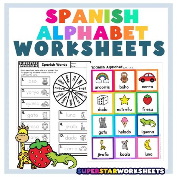 Spanish Phonics Worksheets PDF – Free Printable Learning Tools