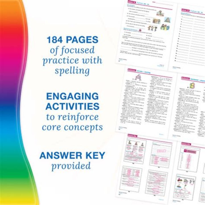 Grade 6 Spelling Answer Key Spectrum PDF Answer Key