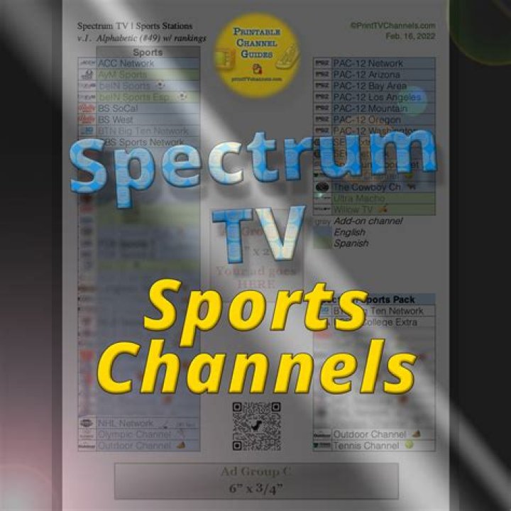 Spectrum Sports View Channels List PDF – Complete Guide & Access