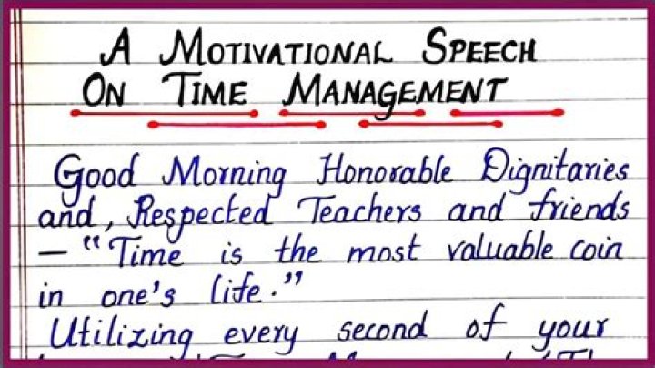 Mastering Time Management: A Powerful Speech PDF Guide