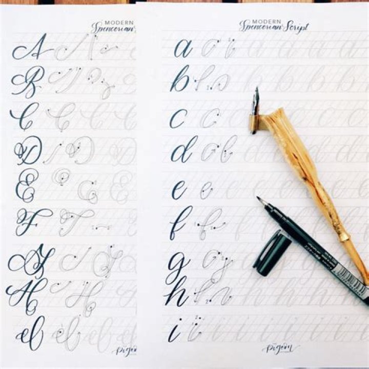 Spencerian Script Practice Sheets PDF for Calligraphy Enthusiasts