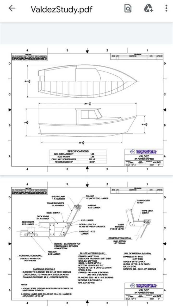 Free Spira International Boat Plans PDF – Download Now