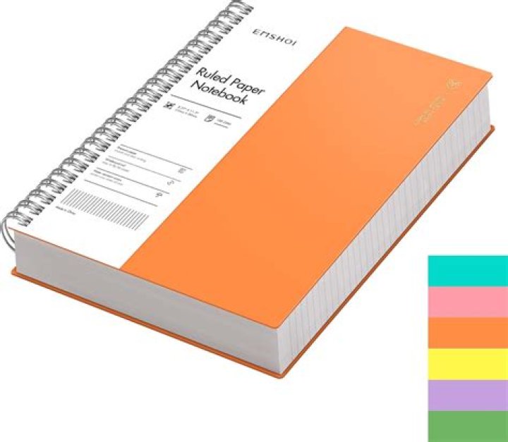 Spiral Lined A4 Notebook Softcover