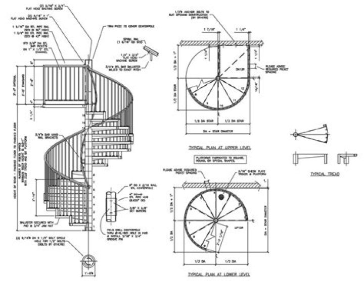 Spiral Staircase Plans PDF – Download Free Designs
