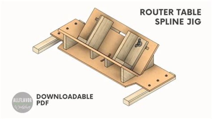 Free Spline Jig Plans PDF – Easy Woodworking Jigs for Precision