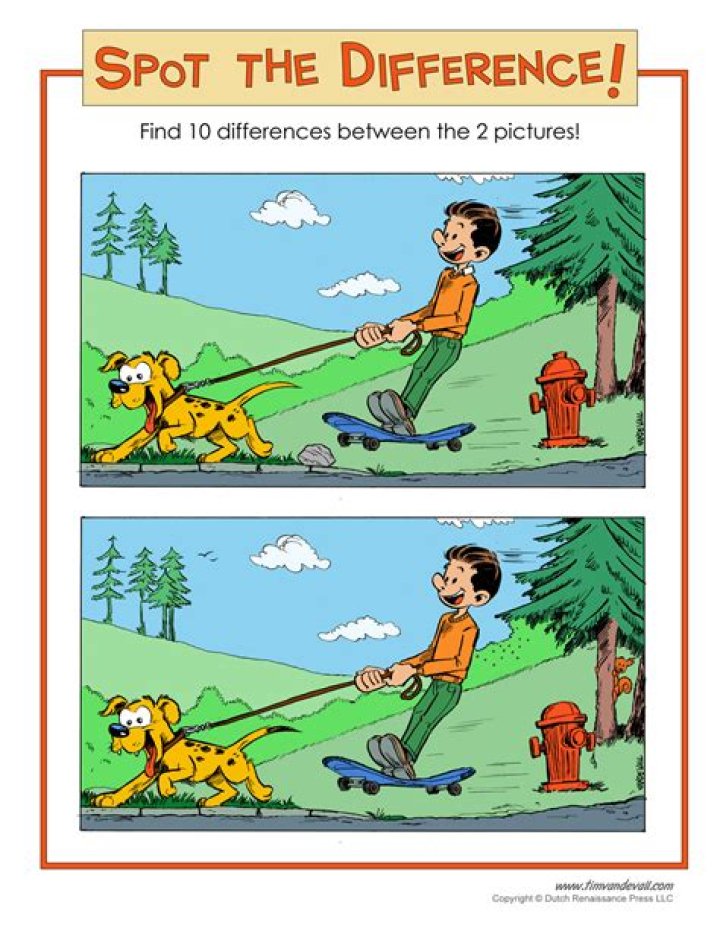 Spot the Difference Pictures with Answers PDF – Perfect for Kids & Adults