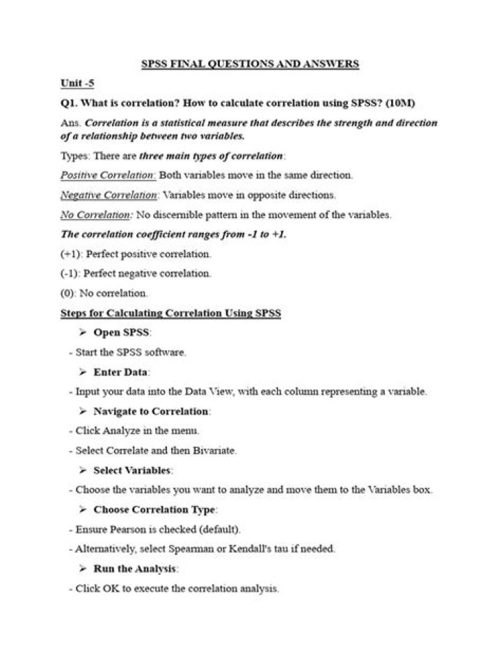 SPSS Questions & Answers PDF: Expert Solutions & Step-by-Step Answers