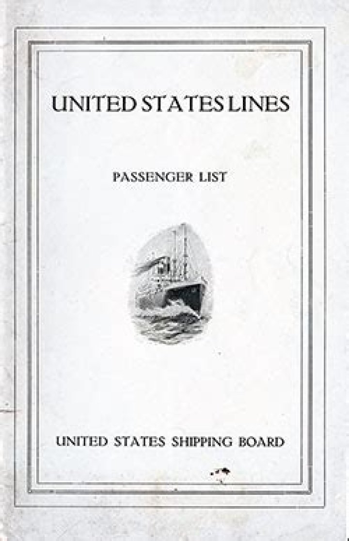 SS United States Passenger Lists PDF: Free Historical Travel Records