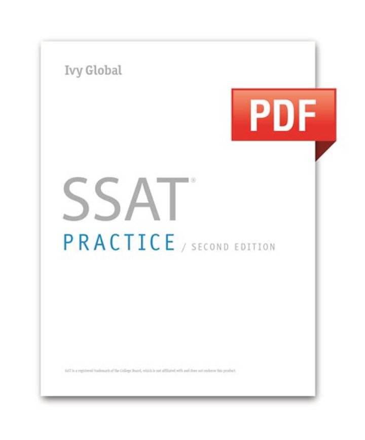 SSAT Free Practice Test PDF – Instant Download