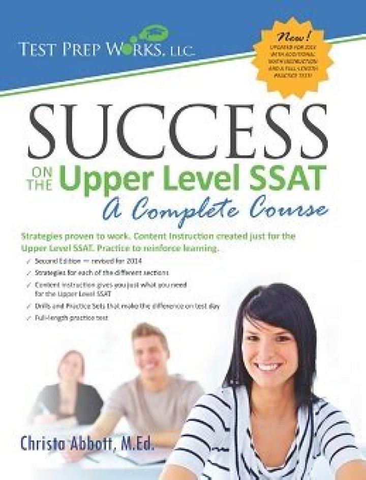 SSAT Upper Level Verbal Practice Test PDF – Master Reading & Vocabulary