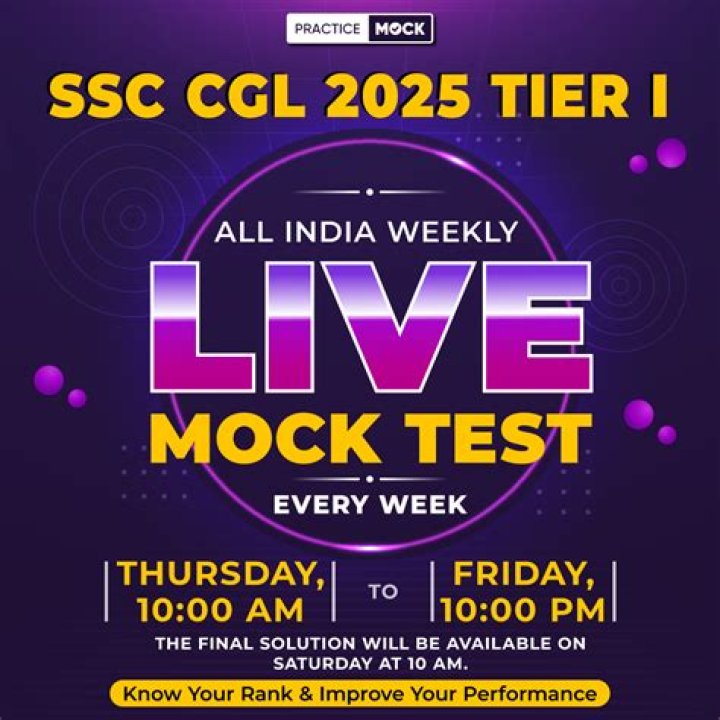 SSC CGL Mock Test PDF Download for Success