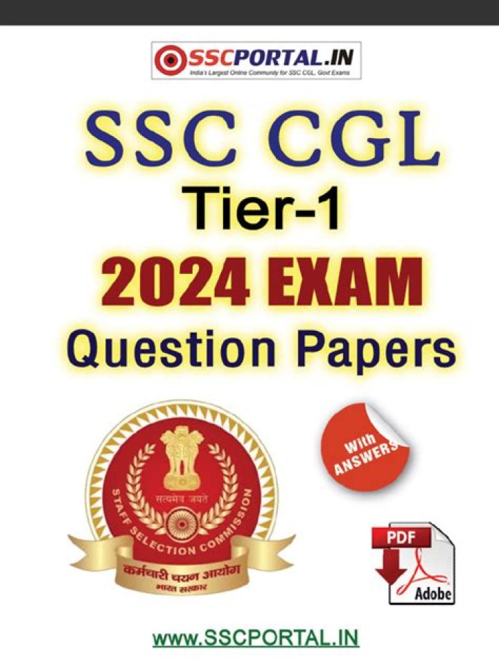 SSC CGL Tier 1 Question Paper 2024 PDF – Download Now