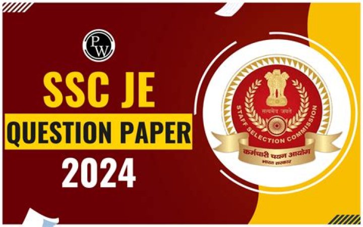 SSC Je 2024 Question Paper PDF – Download Complete Exam Sample