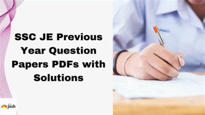 SSC Previous Year Question Paper PDF - Download Past Papers