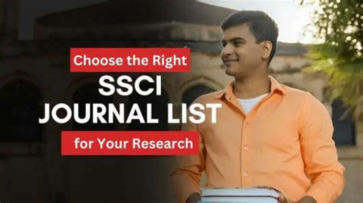 SSCI Journal List 2024 PDF: Complete Directory & Download