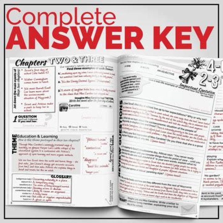 Stacey Lloyd 2015 TKAM Answer Key PDF Answer Guide