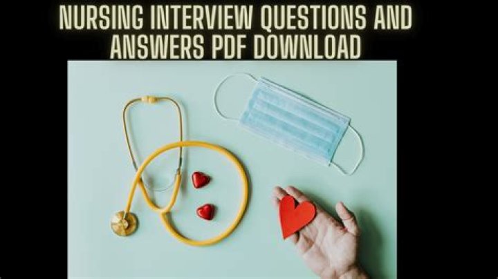 Essential Staff Nurse Interview Questions & Answers PDF