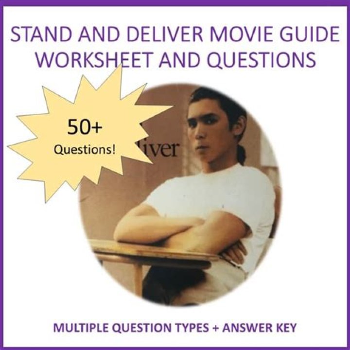 Stand and Deliver Movie Questions PDF Answer Key