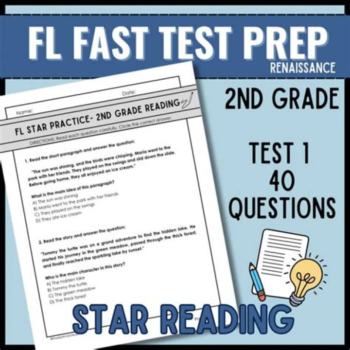 Star Reading Test Practice Grade 2 PDF – Instant Download