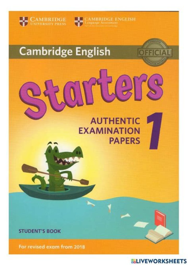 Starters Test PDF Free Download – Instant Access Now