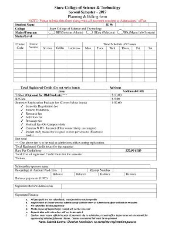 Download Starz University Liberia Information Sheet PDF