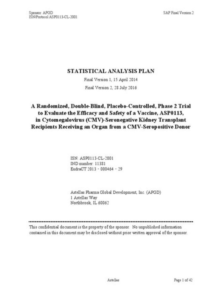 Statistical Analysis Plan PDF: Essential Guide for Research Success