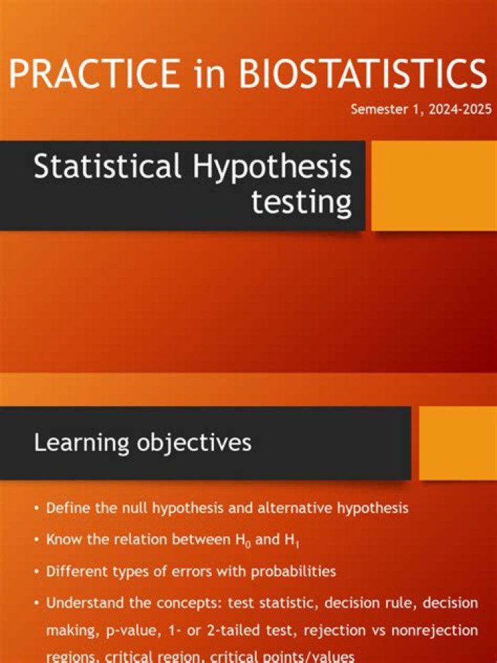 Statistical Hypothesis Testing PDF: Complete Guide & Download