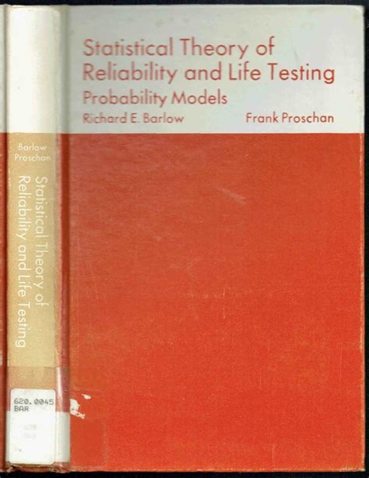 Statistical Theory of Reliability and Life Testing: Essential PDF Guide
