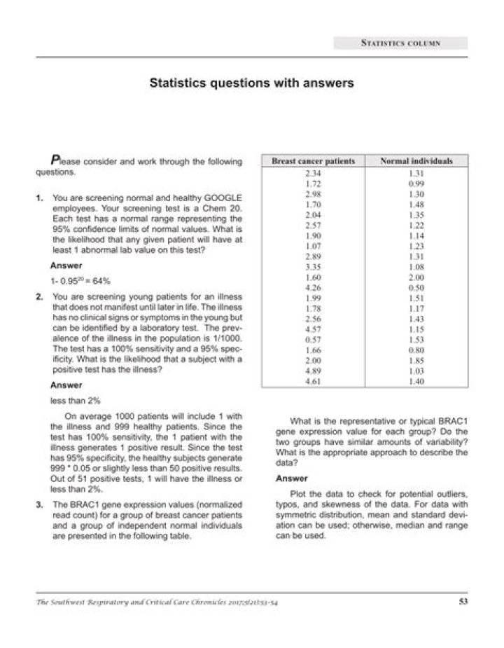 Solving Statistics Problems: Expert Solutions & Answers PDF