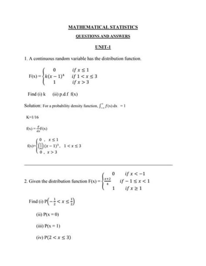 Statistical Questions and Answers PDF for Competitive Exams