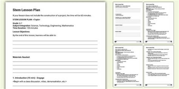Free Middle School STEM Lesson Plans PDF – Easy-to-Follow Teaching Resources