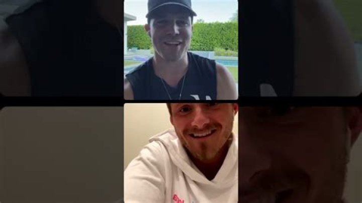 Stephen Amell Instagram Live Stream 16 September 2021