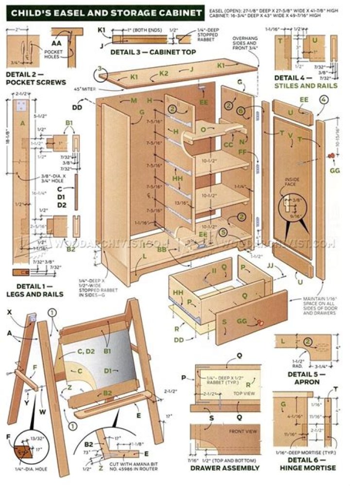 Download Free Storage Cabinet Plans PDF for Easy Home Organization