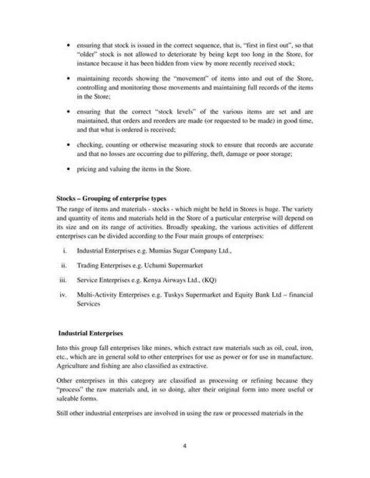 Stores Management & Stock Control: Essential PDF Guide