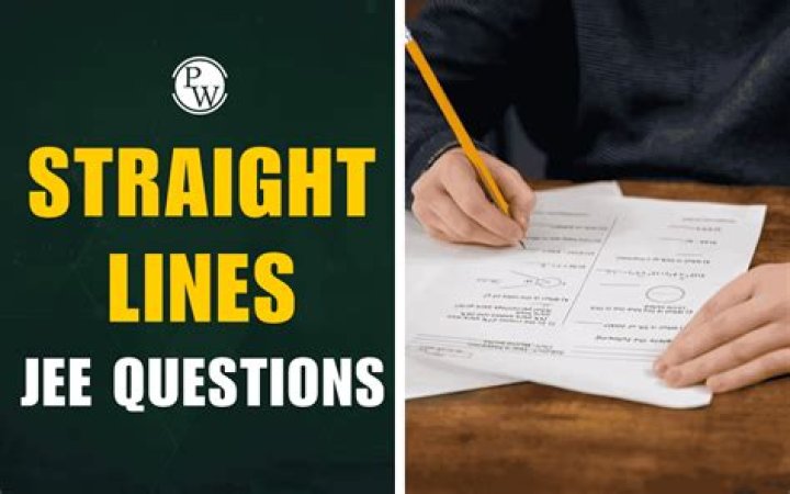 Straight Lines IIT Jee Questions PDF: Solve Key Problems with Step-by-Step Solutions