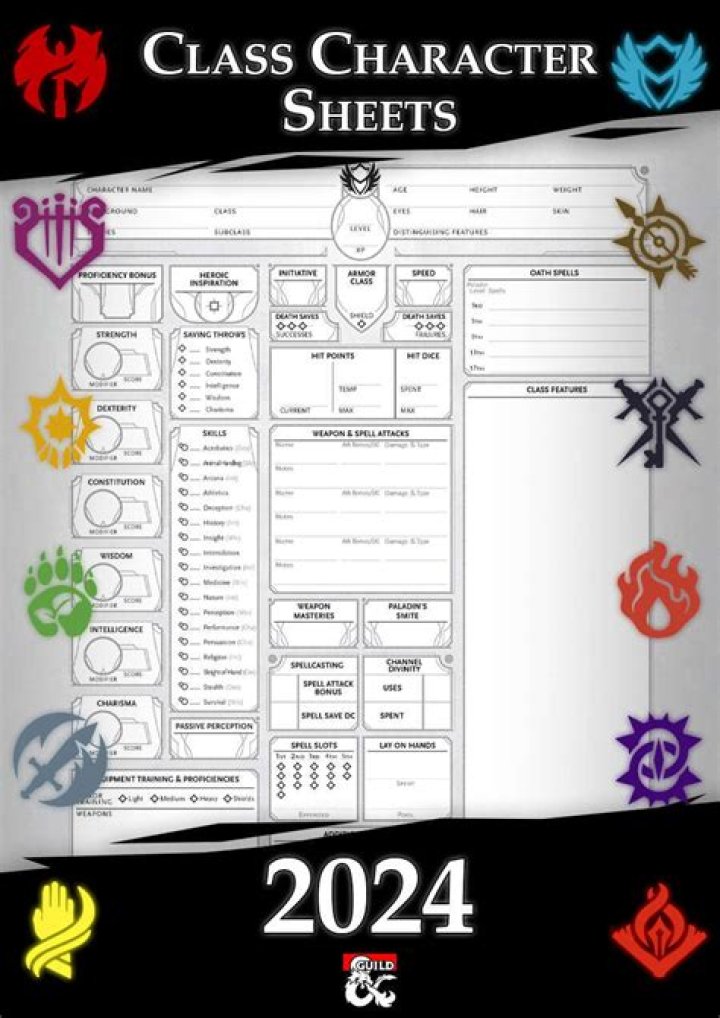 Stranger Things D&D Character Sheets PDF – Free Printable Game Prep