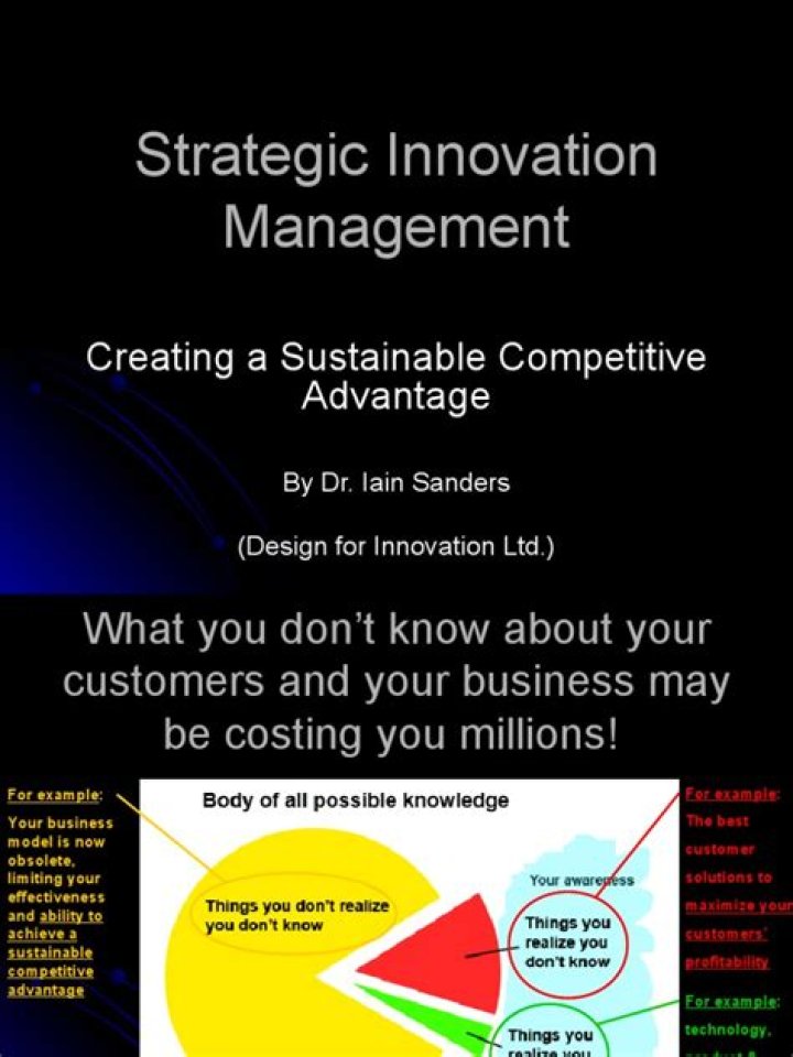 Mastering Strategic Innovation Management: A Comprehensive PDF Guide