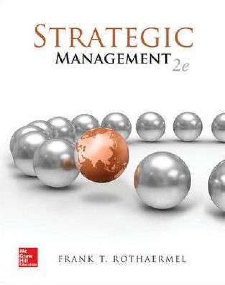 Strategic Management Frank T. Rothaermel: Key Insights from the PDF Guide