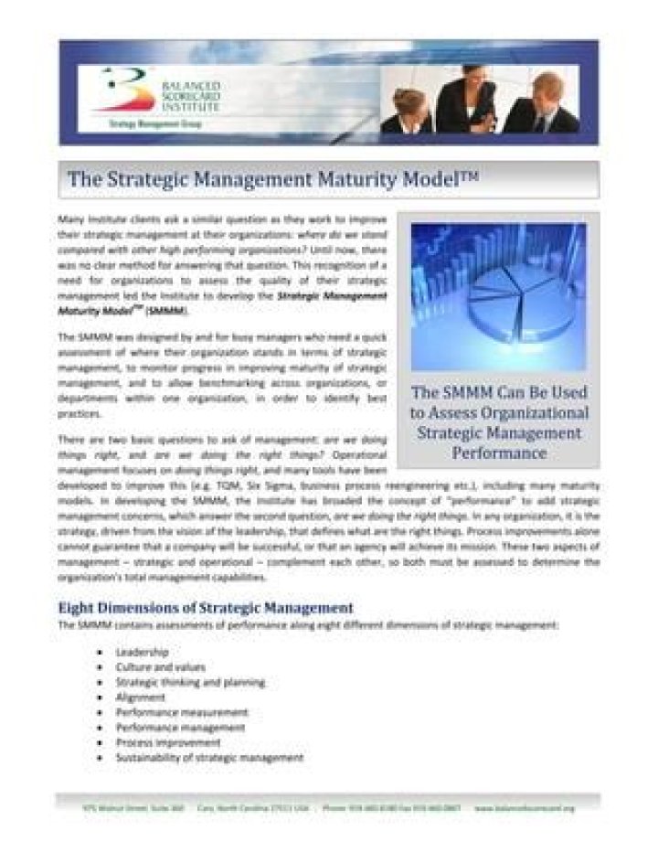 Mastering Strategic Management Maturity: A Comprehensive PDF Guide