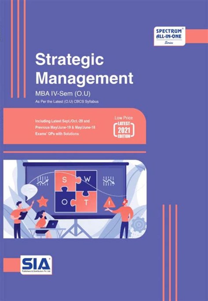 Strategic Management PDF for MBA 4th Sem: Key Concepts & Applications
