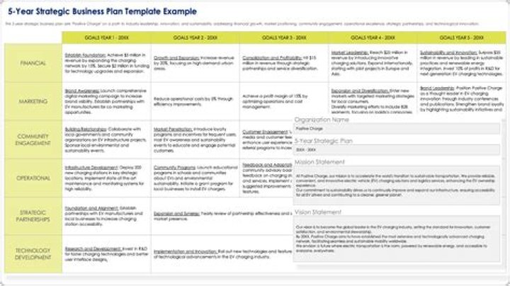 Strategic Management Plan Example PDF: Complete Template for Business Success