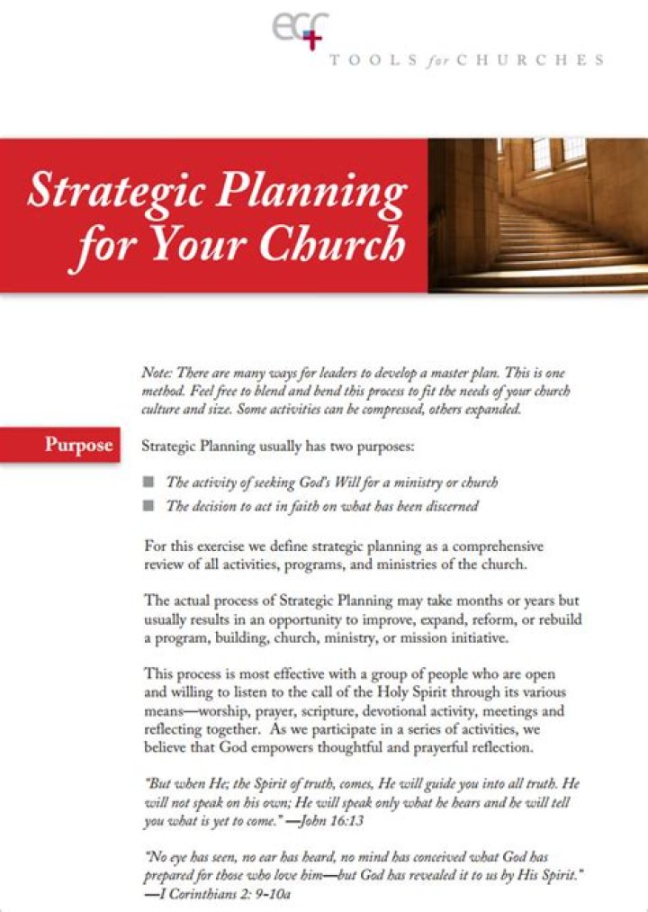 Strategic Plan for Church Growth: Proven PDF Strategy