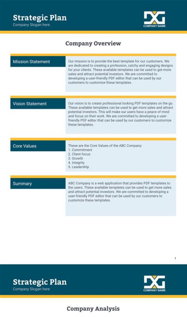 Strategic Plan for Manufacturing Company PDF: Optimize Production & Scale Efficiency