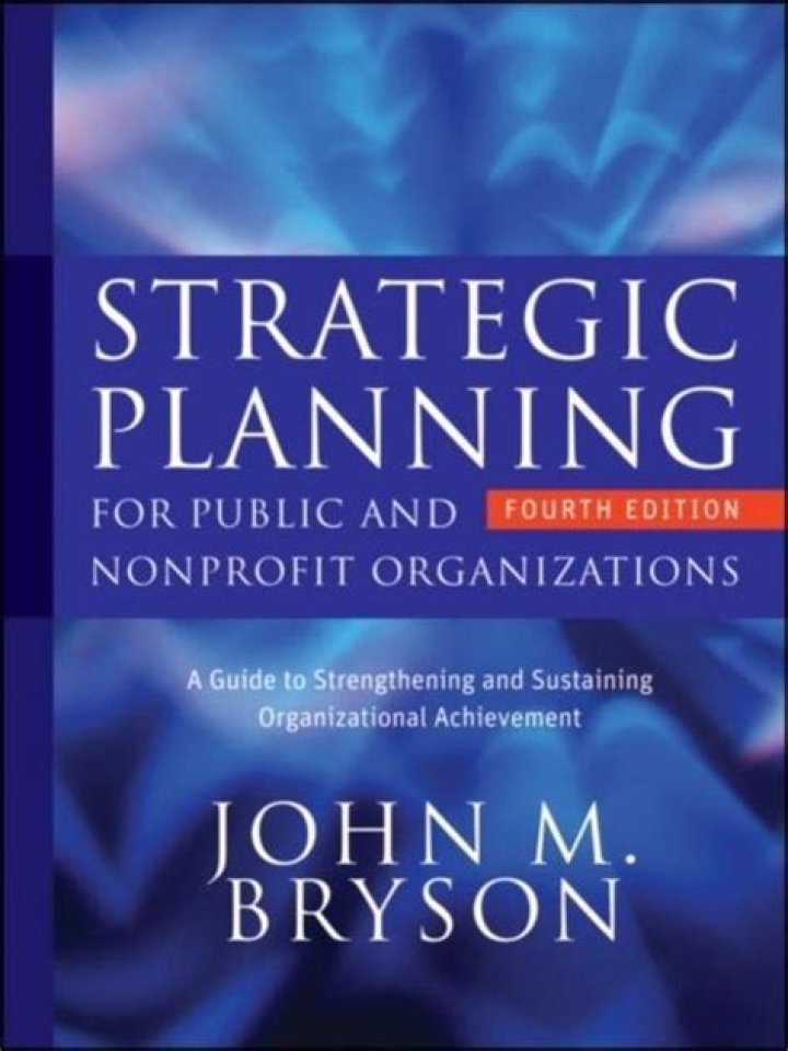 Strategic Planning for Public and Nonprofit Organizations – Bryson PDF Guide