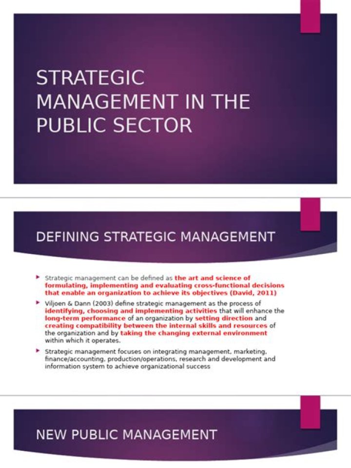 Strategic Planning in the Public Sector: Essential PDF Guide