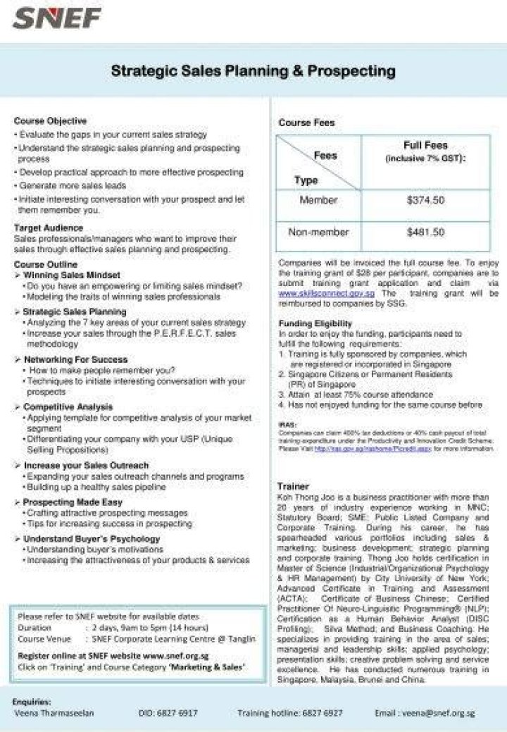 Master Strategic Sales Planning: Download the PDF Guide