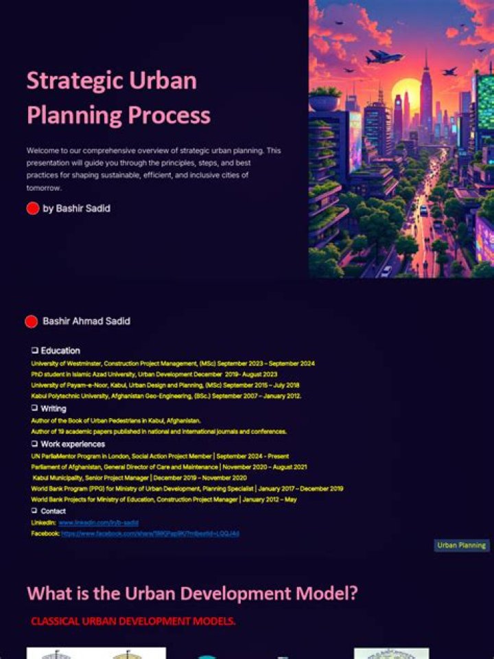 Strategic Urban Planning PDF: Expert Guide for Sustainable City Development